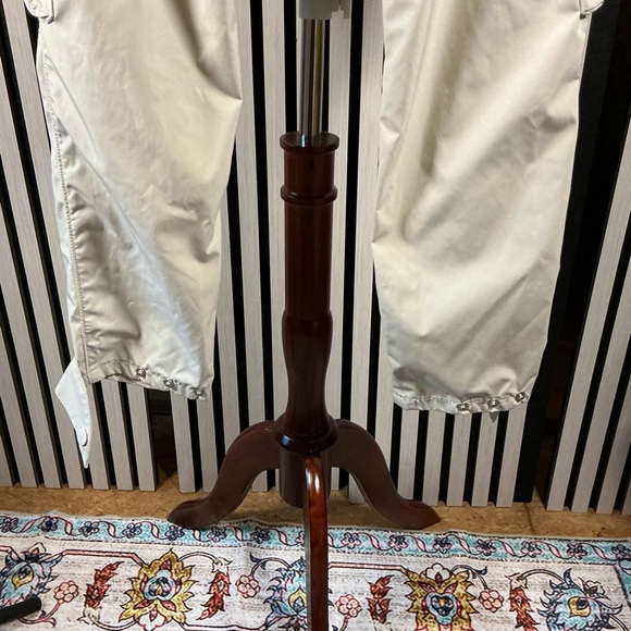 New Women's Cream Joggers with Pockets Sz XS - Picture 5 of 8